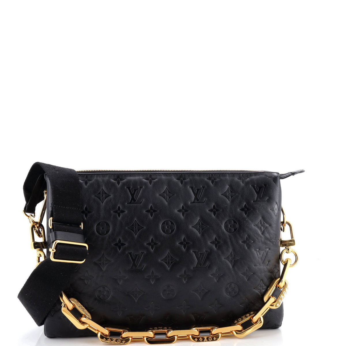 Louis Vuitton Coussin Bag Monogram Embossed Lambskin MM