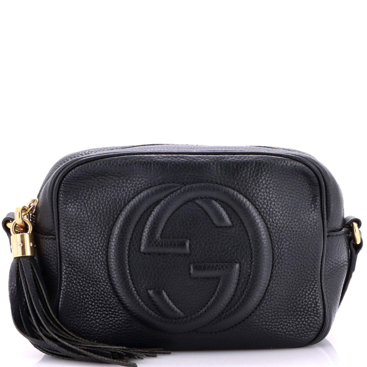 Gucci GUCCI Soho Disco Crossbody Bag Leather Small