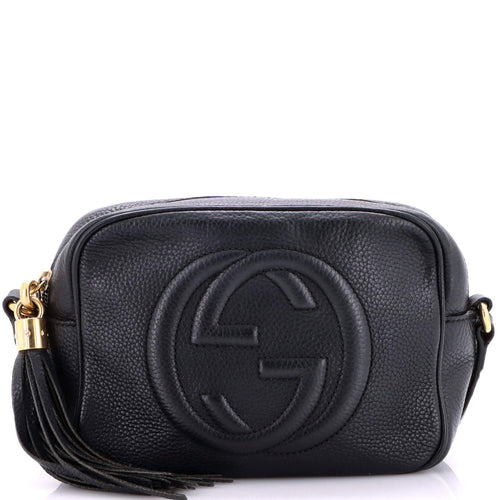 GUCCI Soho Disco Crossbody Bag Leather Small