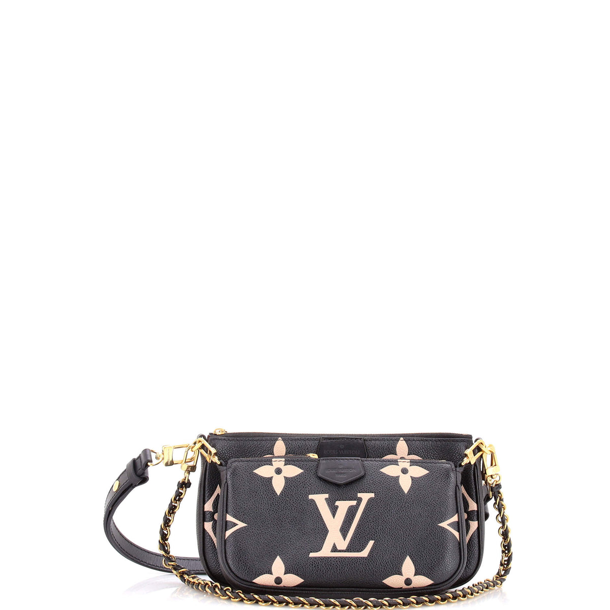 Louis Vuitton Multi Pochette Accessoires Bicolor Monogram Empreinte Giant