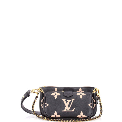 Multi Pochette Accessoires Bicolor Monogram Empreinte Giant