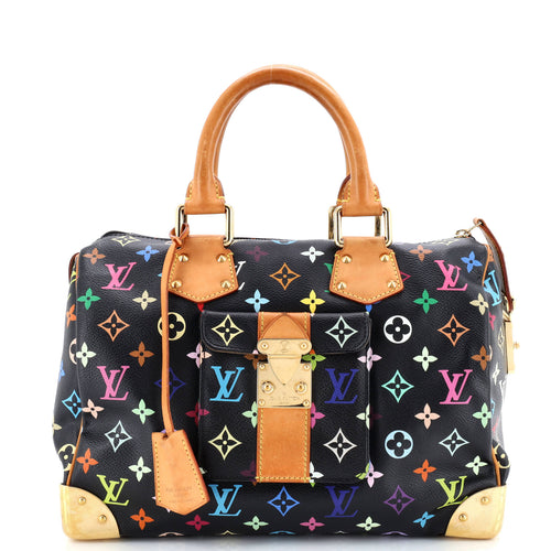 Speedy Handbag Monogram Multicolor 30