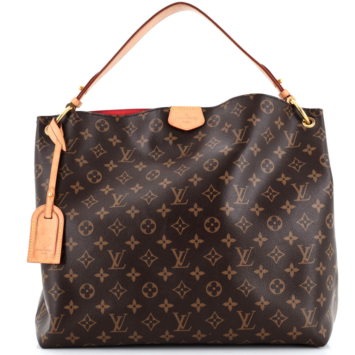 Louis Vuitton Graceful Handbag Monogram Canvas MM