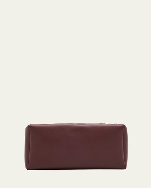 Compact Clutch Bag in Nappa Leather