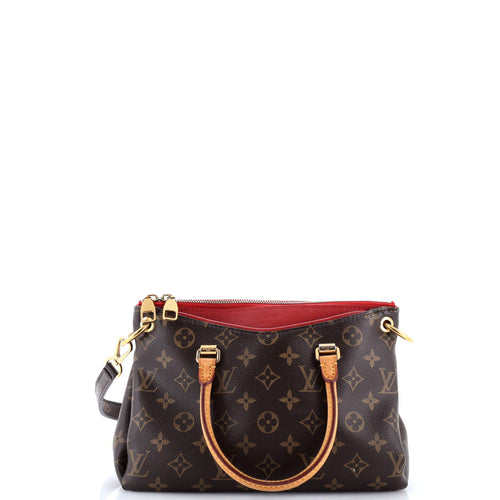 Pallas Tote Monogram Canvas with Leather BB