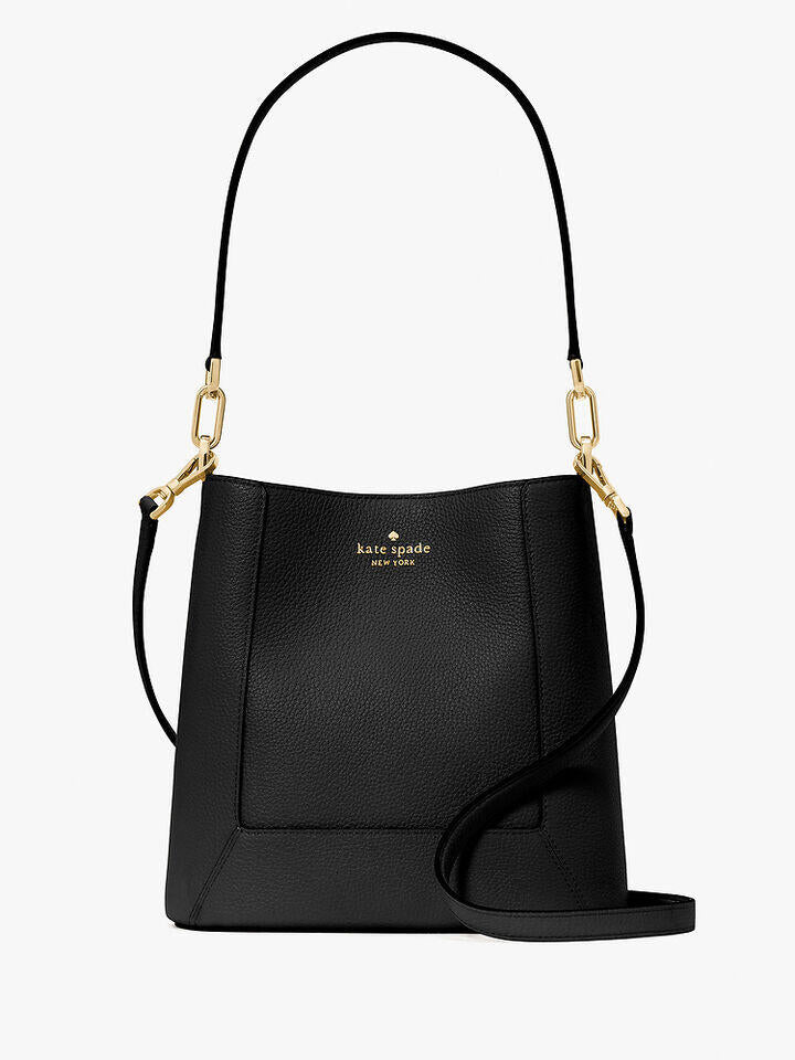 Kate Spade Au Lena Pebbled Leather Bucket Bag