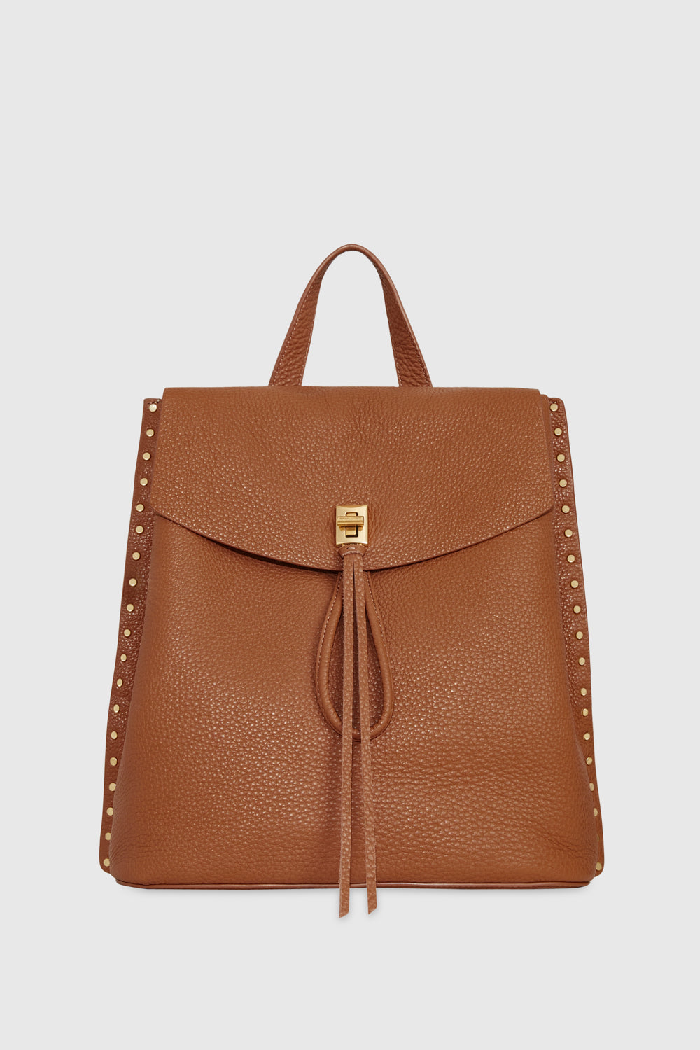 Rebecca Minkoff Darren Signature Backpack Bag In Brown