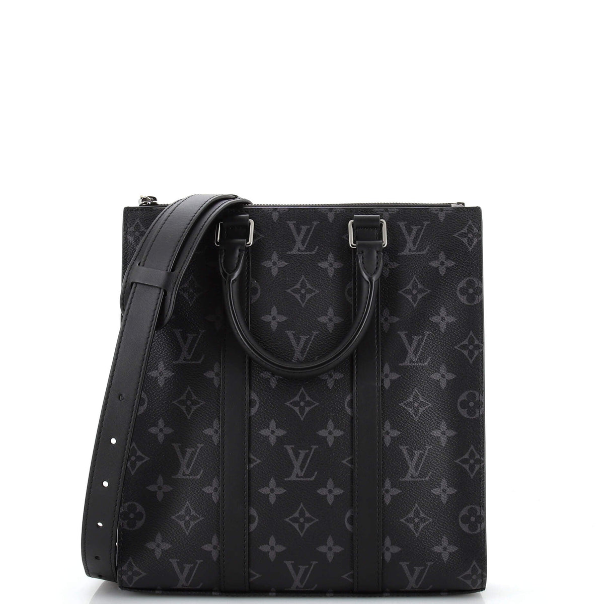 Louis Vuitton Sac Plat Cross Bag Monogram Eclipse Canvas
