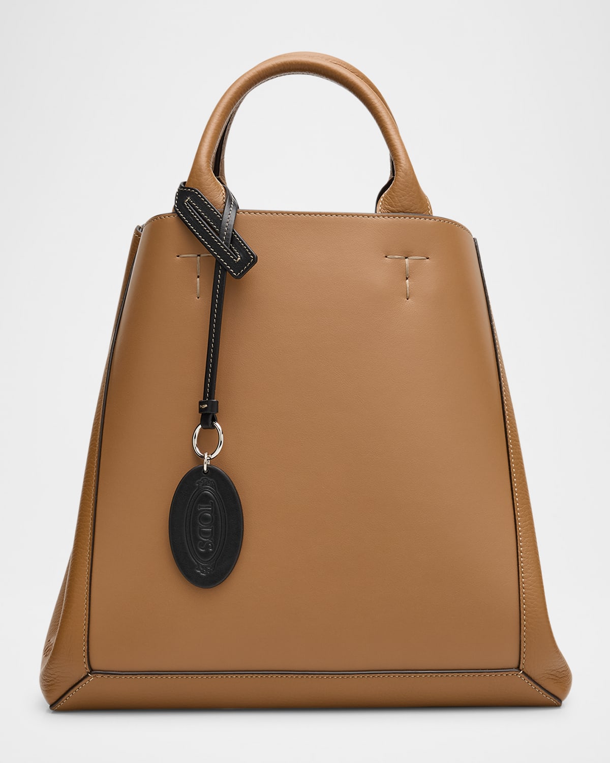 Tod's Calf Leather Top-Handle Bag