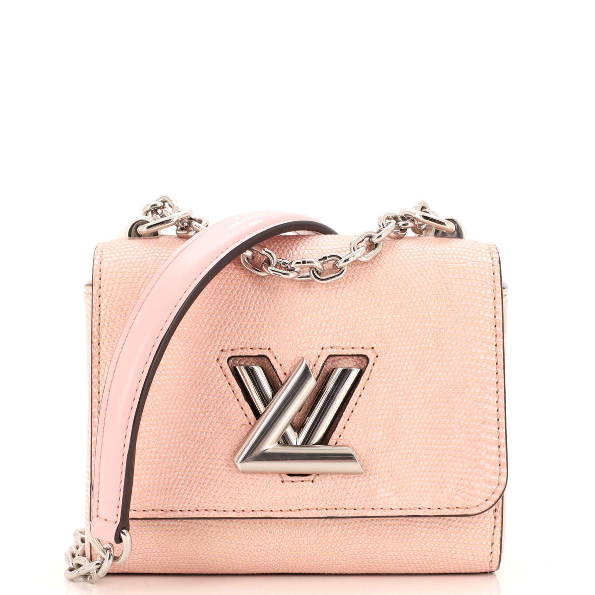 Louis Vuitton Twist Handbag Lizard Mini