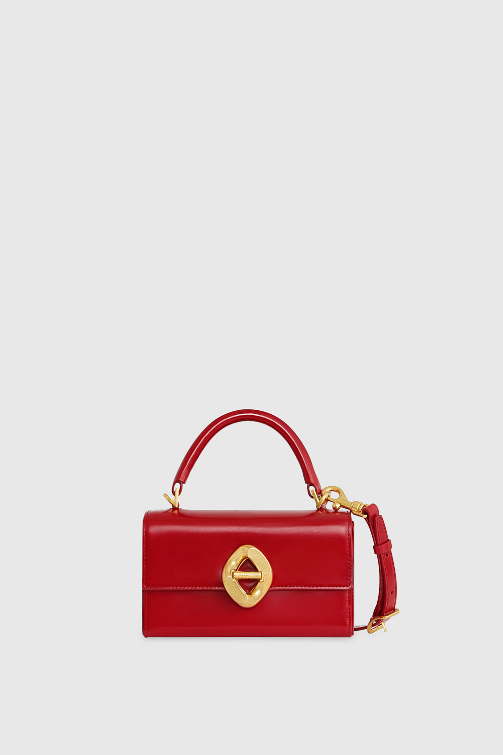 Rebecca Minkoff G Mini Top Handle Crossbody Bag In Seduction Red