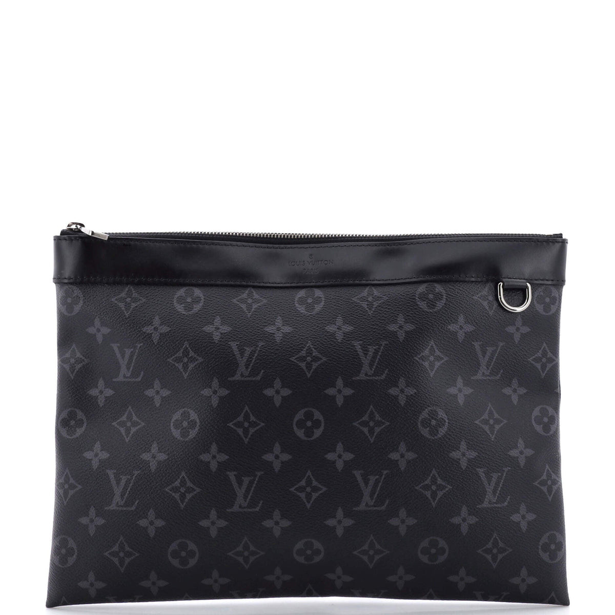 Louis Vuitton Discovery Pochette Monogram Eclipse Canvas GM