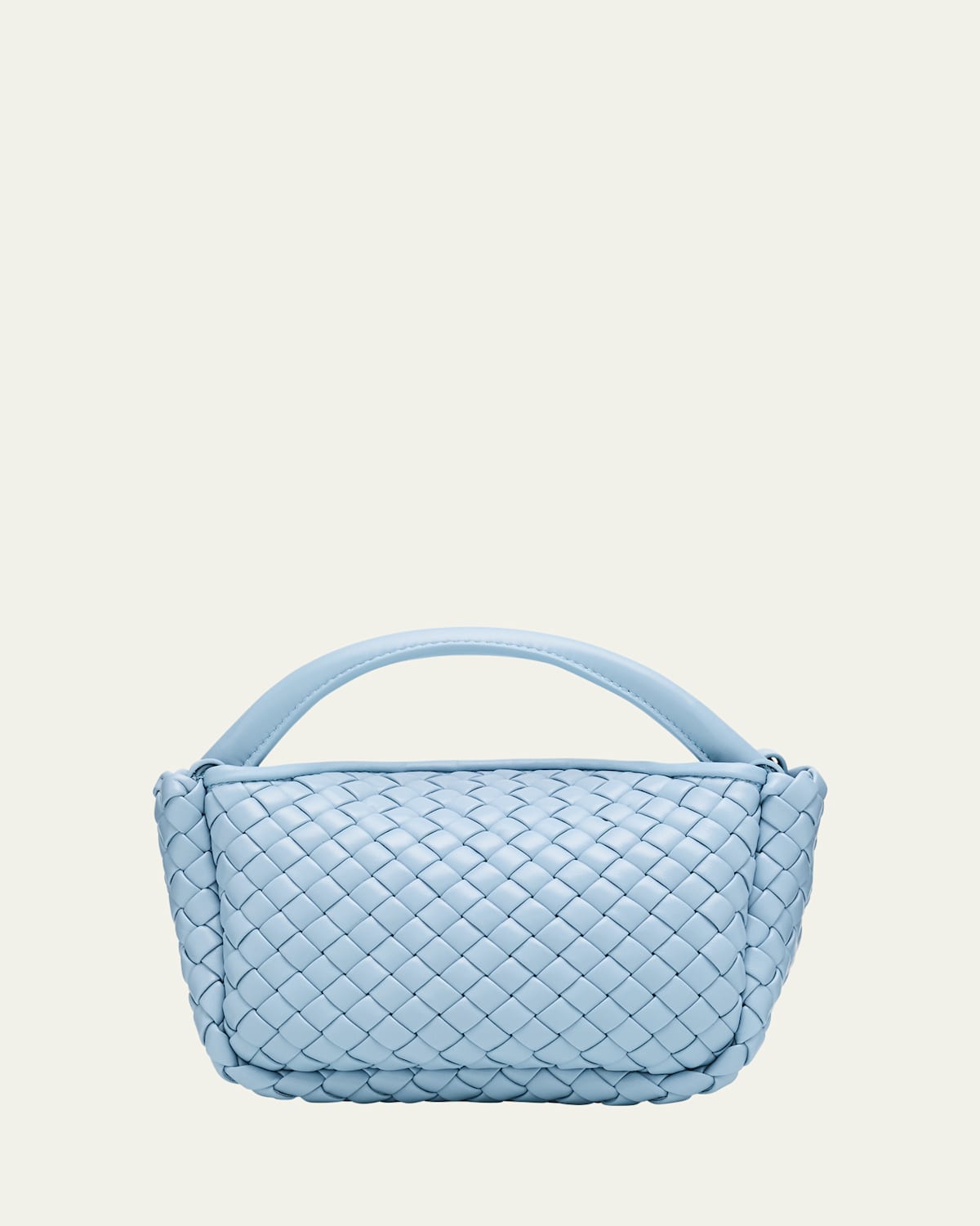 Bottega Veneta Cobble Mini Leather Top-Handle Bag