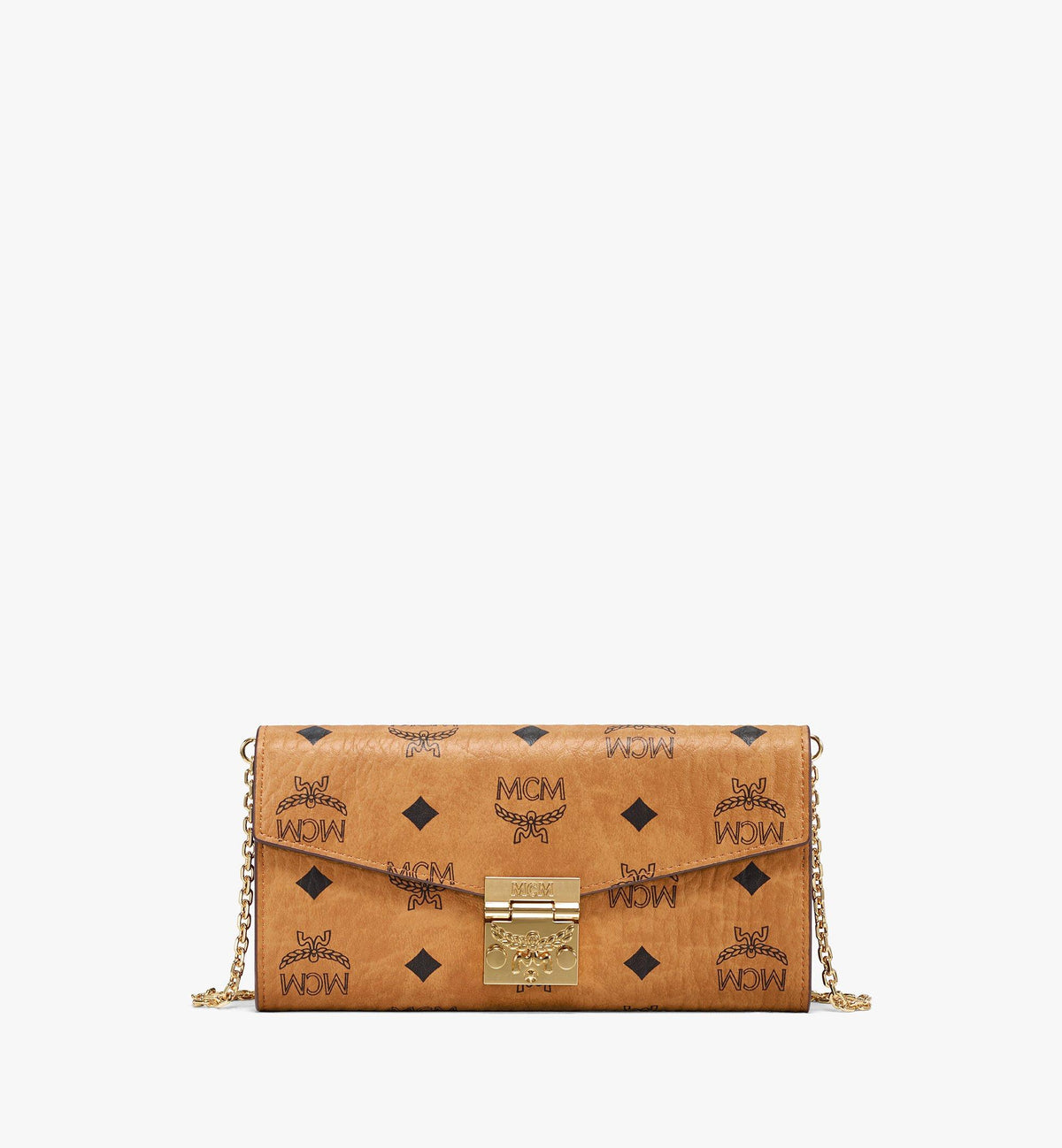 MCM Tracy Crossbody Wallet In Visetos