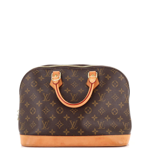 Vintage Alma Handbag Monogram Canvas PM
