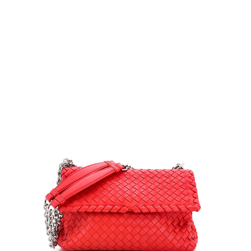 Olimpia Shoulder Bag Intrecciato Nappa Small