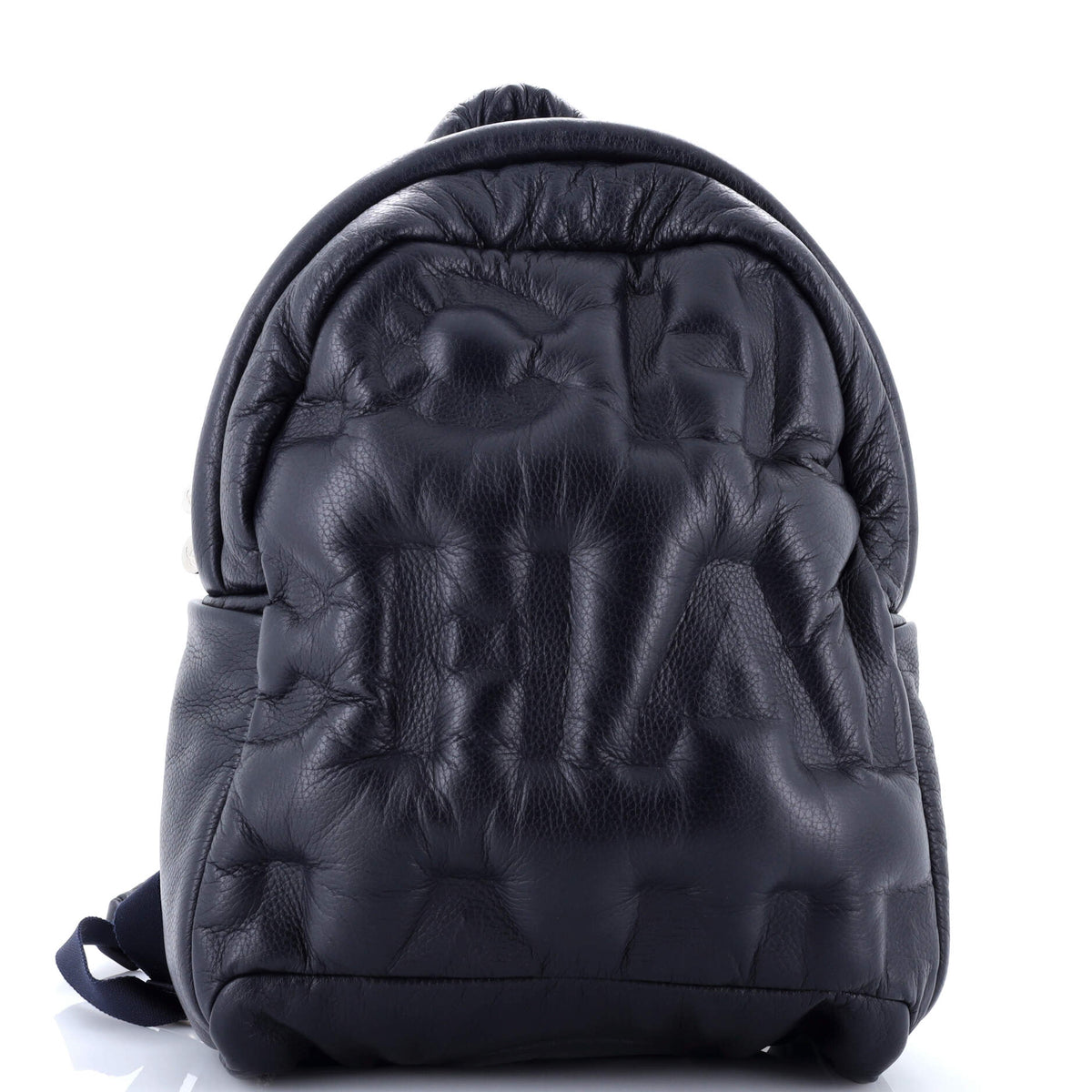 Chanel CHANEL Doudoune Backpack Leather Medium