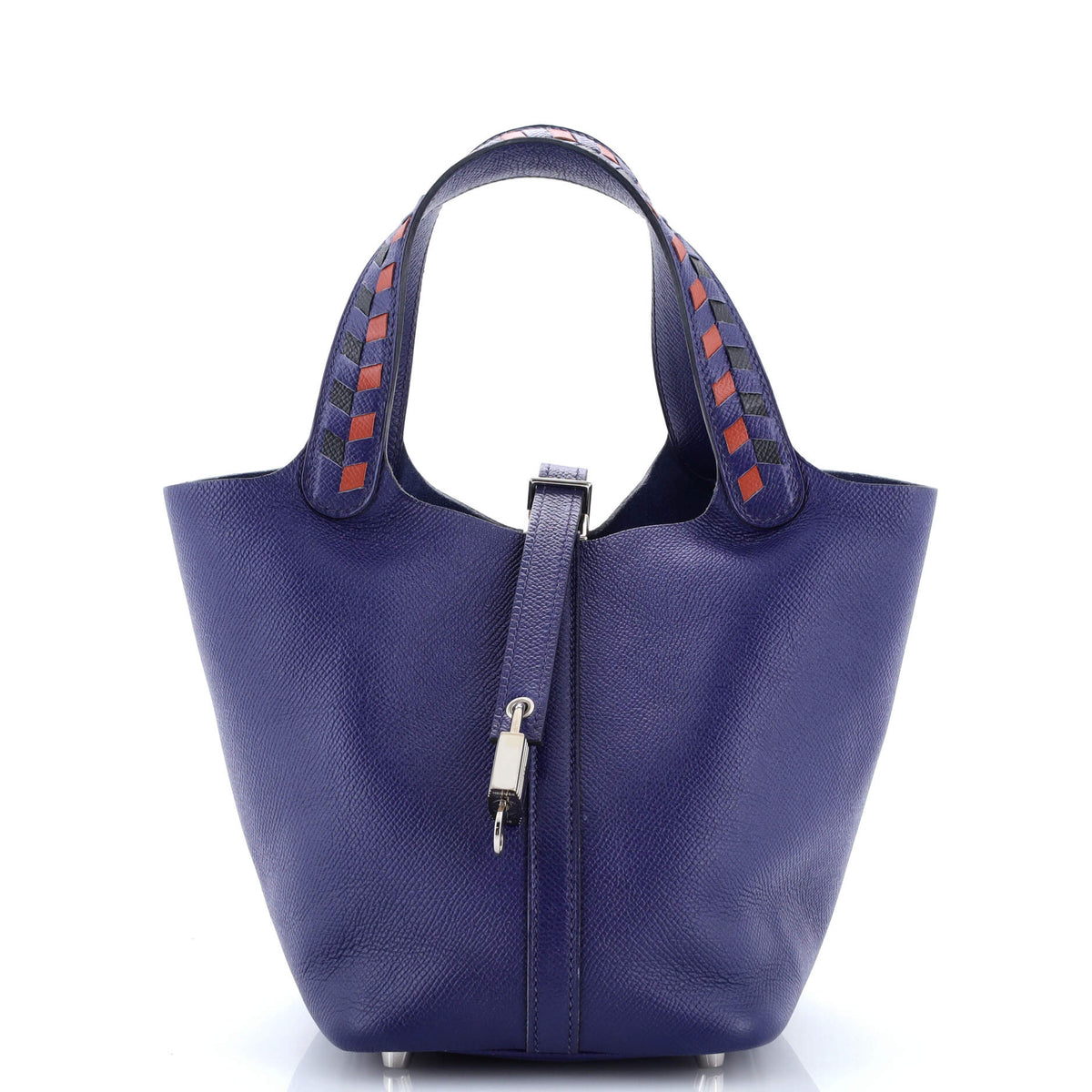 Herm?s Picotin Lock Bag Tressage Epsom PM