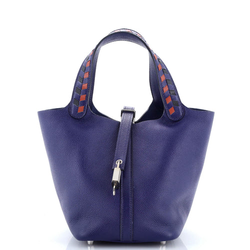 Picotin Lock Bag Tressage Epsom PM