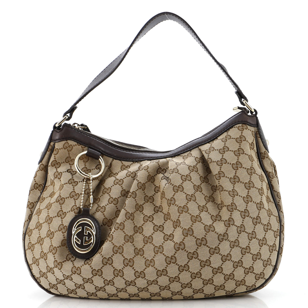 Gucci GUCCI Sukey Hobo GG Canvas Medium