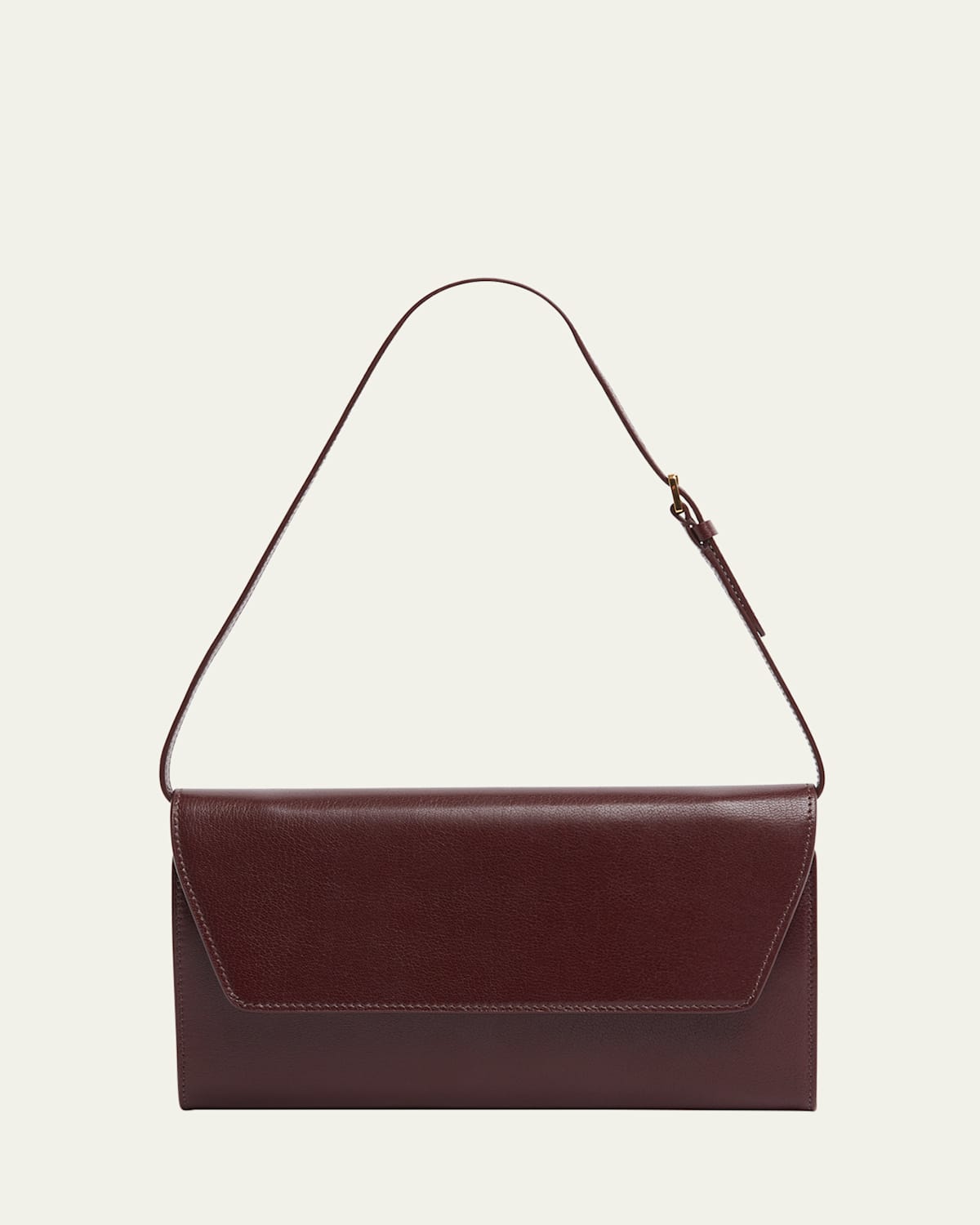 The Row Envelop Evening Clutch Bag in Calfskin Leather