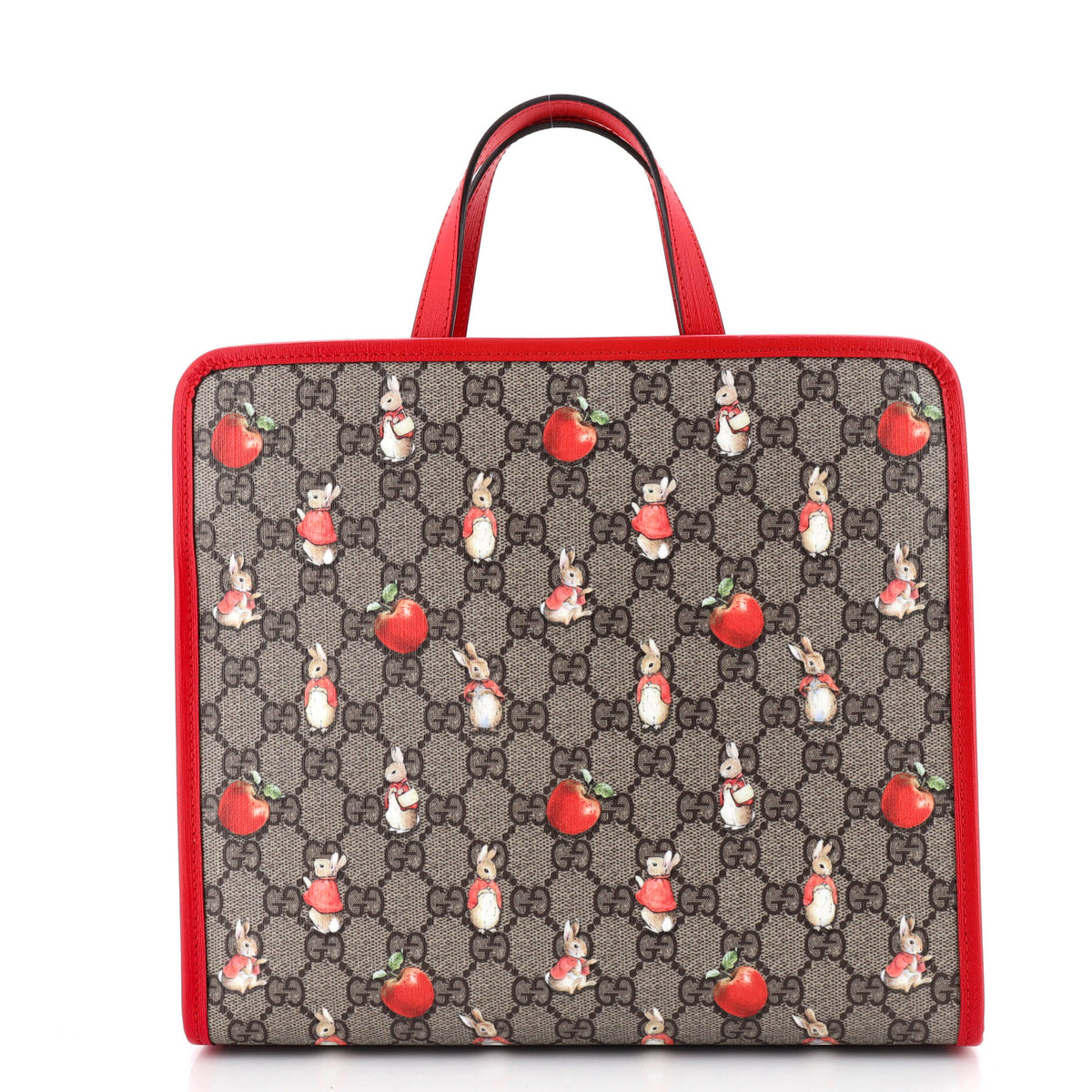 Gucci GUCCI x Peter Rabbit Kid's Tote Printed GG Coated Canvas