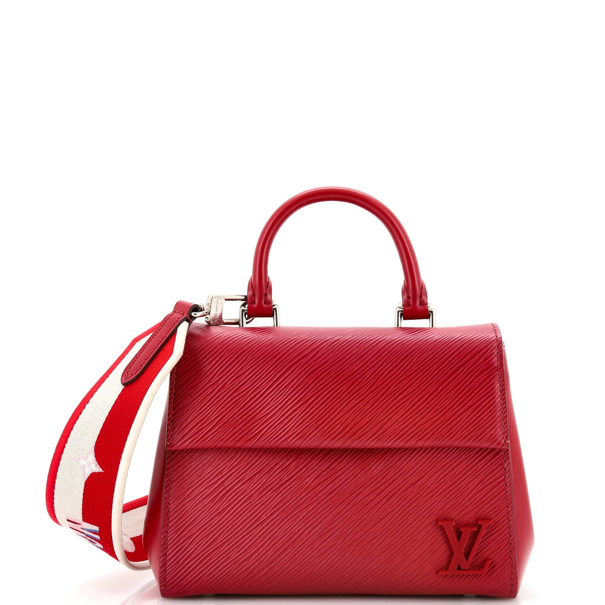 Louis Vuitton Cluny Top Handle Bag Epi Leather Mini