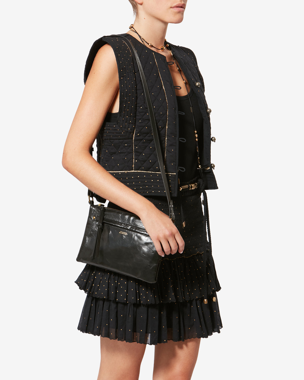 Isabel Marant Winna Duo Shoulder Bag - Female - Black - Isabel Marant