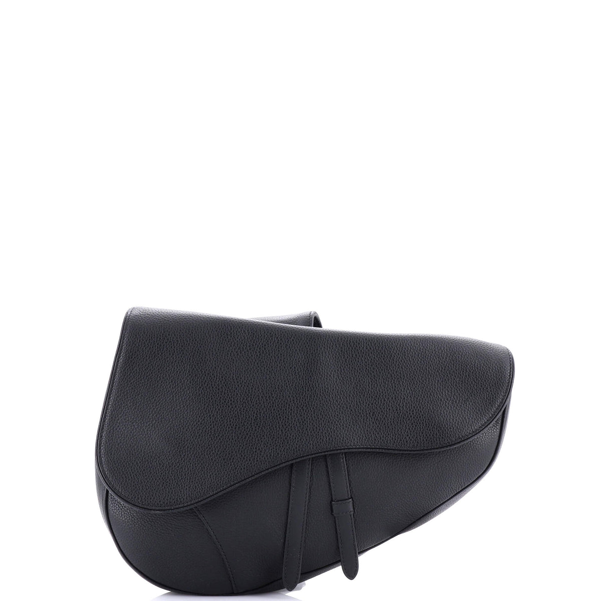 Christian Dior Saddle Crossbody Bag Leather Maxi