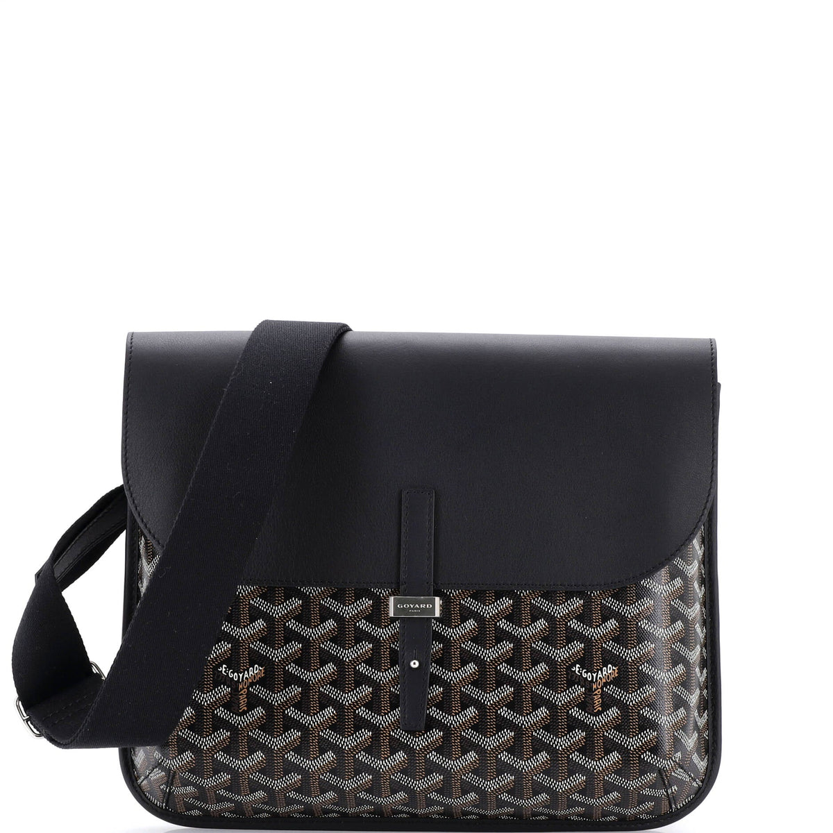 Goyard GOYARD Coursier Messenger Bag Coated Canvas and Leather