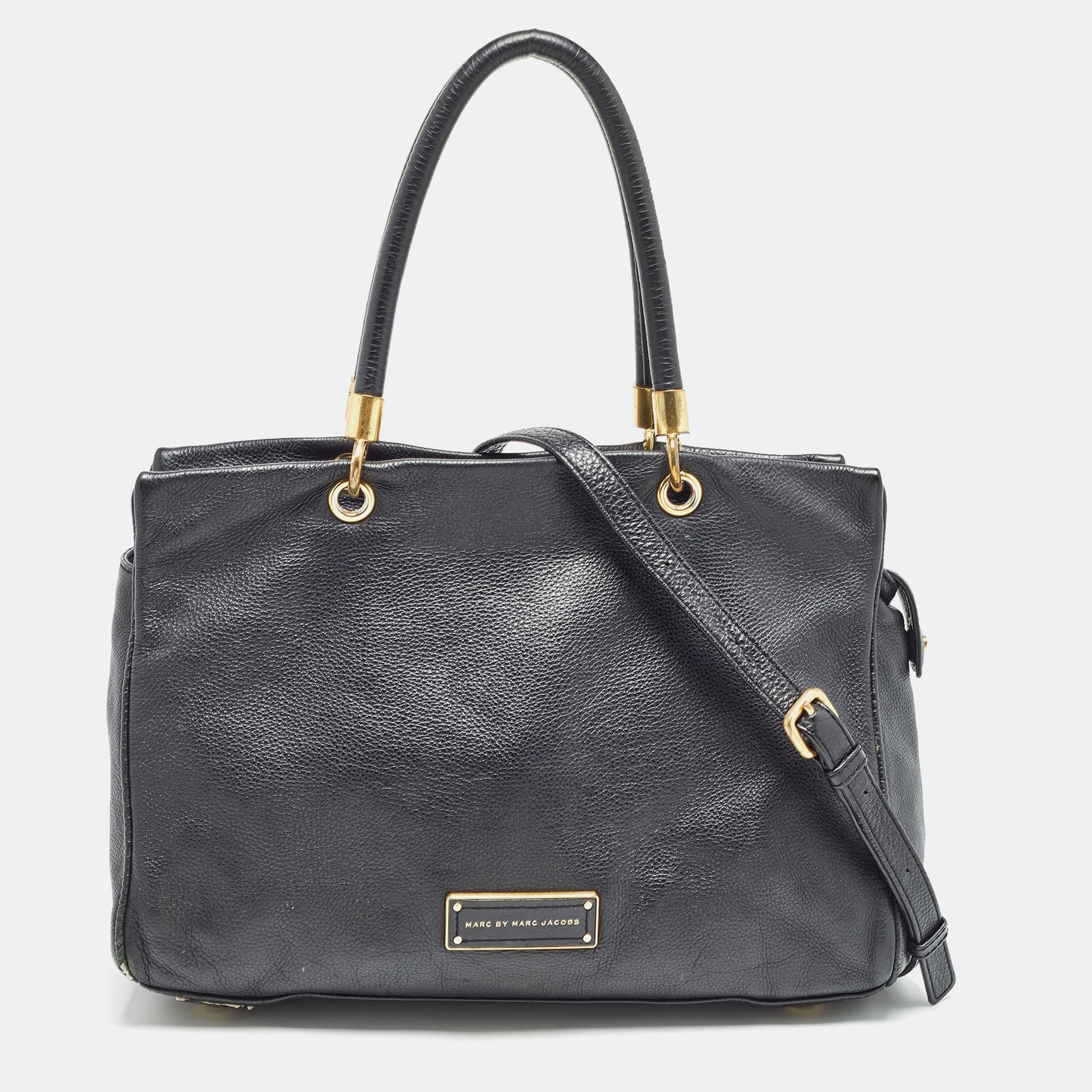 Marc By Marc Jacobs Black Leather Too Hot to Handle Tote