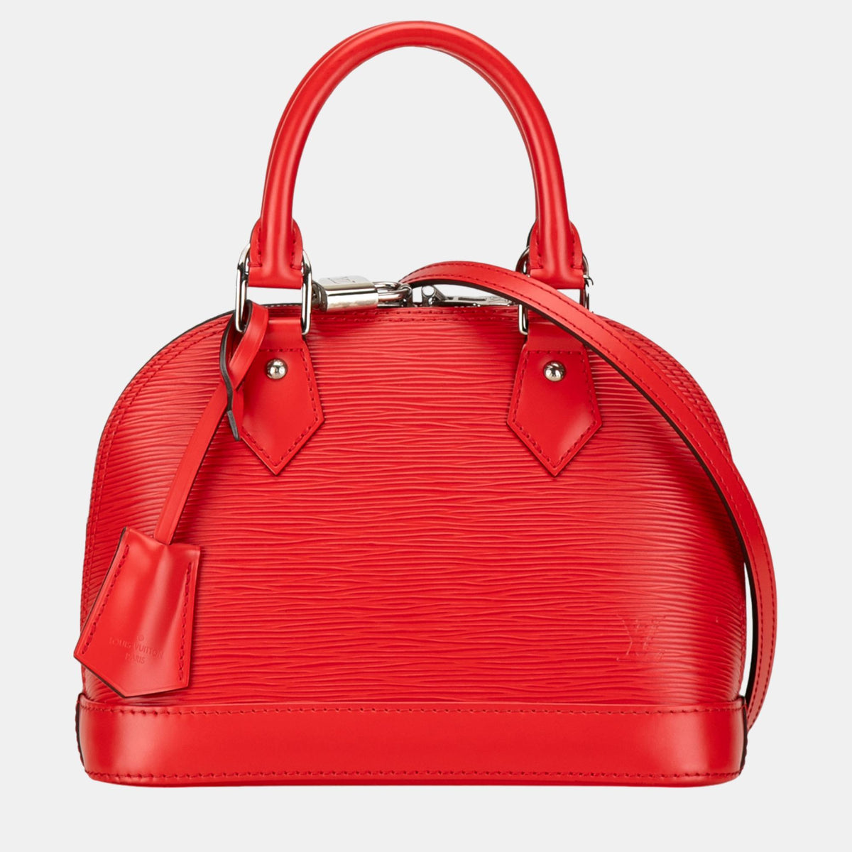 Louis Vuitton Red Epi Alma BB