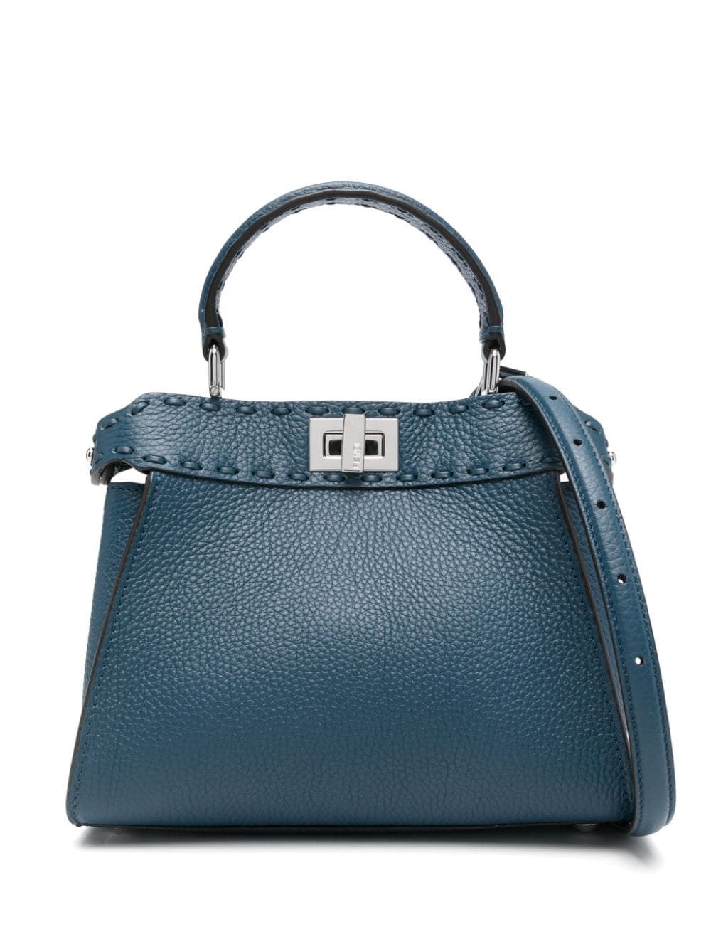 Fendi Women's Peekaboo Mini Bag in Pavone | 8BN244ARBB