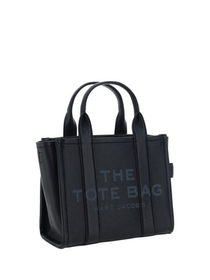Marc Jacobs Babe Top Handle Grained Calf Leather Tote Bag - Black