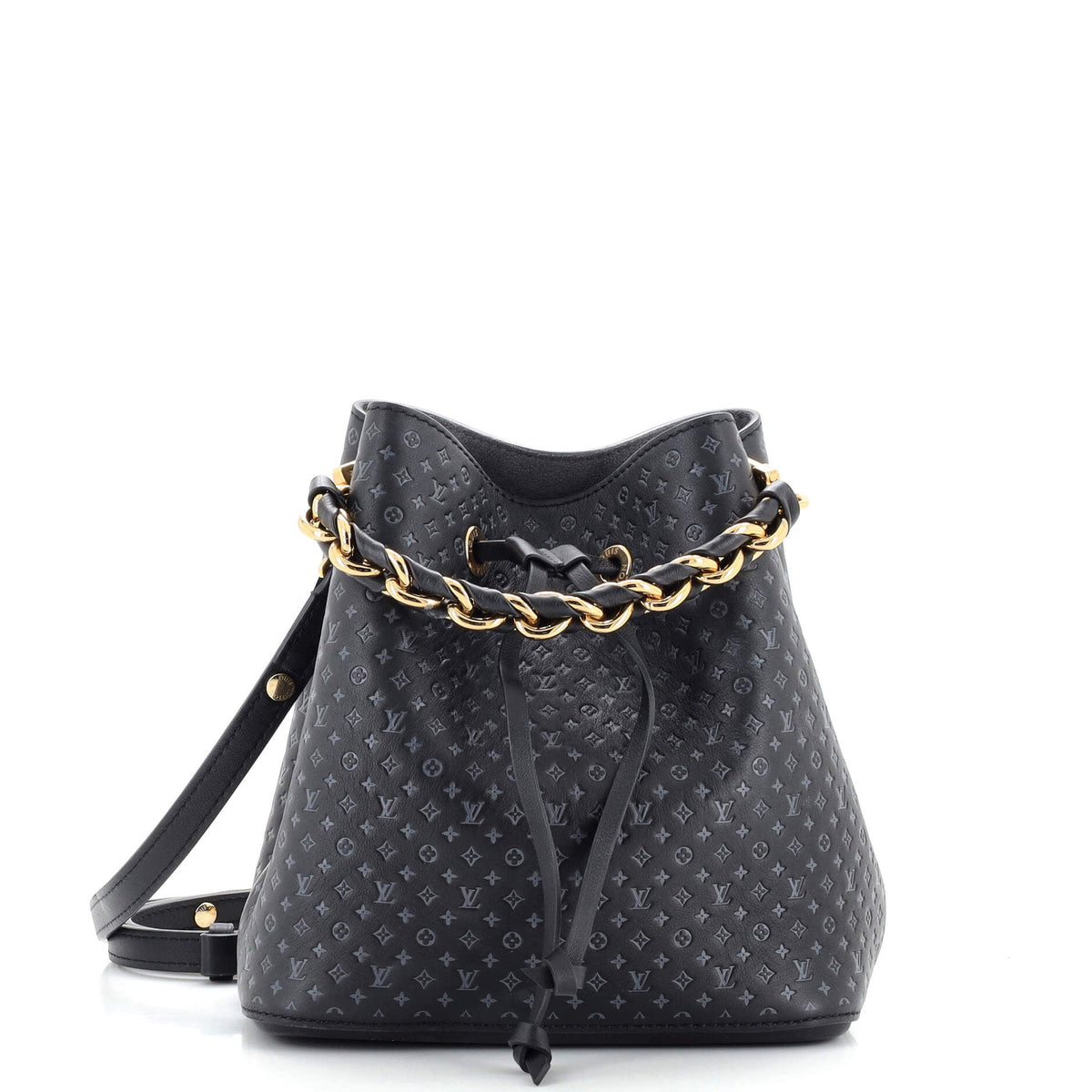 Louis Vuitton NeoNoe Handbag Nano Monogram Leather BB