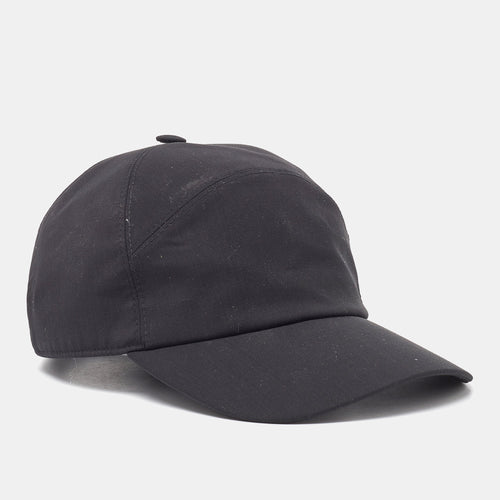 Black Wool Baseball Cap M