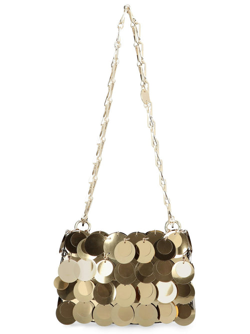 Women's Sparkle Nano Bag in Gold | 23ASS0137PLX013 Color P711