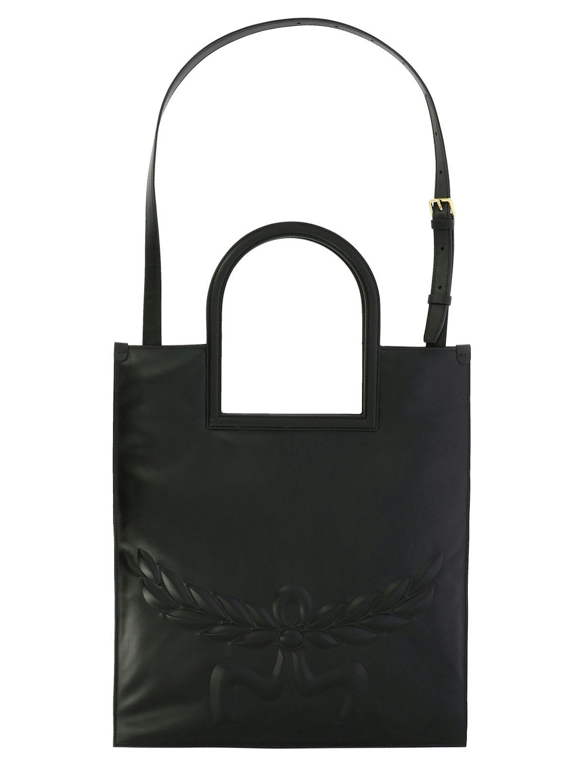Mcm Women's Arel Tote Bag in Black | MWTESTA03BLACK