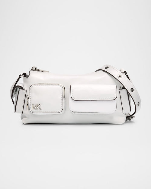 Dakota Small Leather Pocket Crossbody Bag