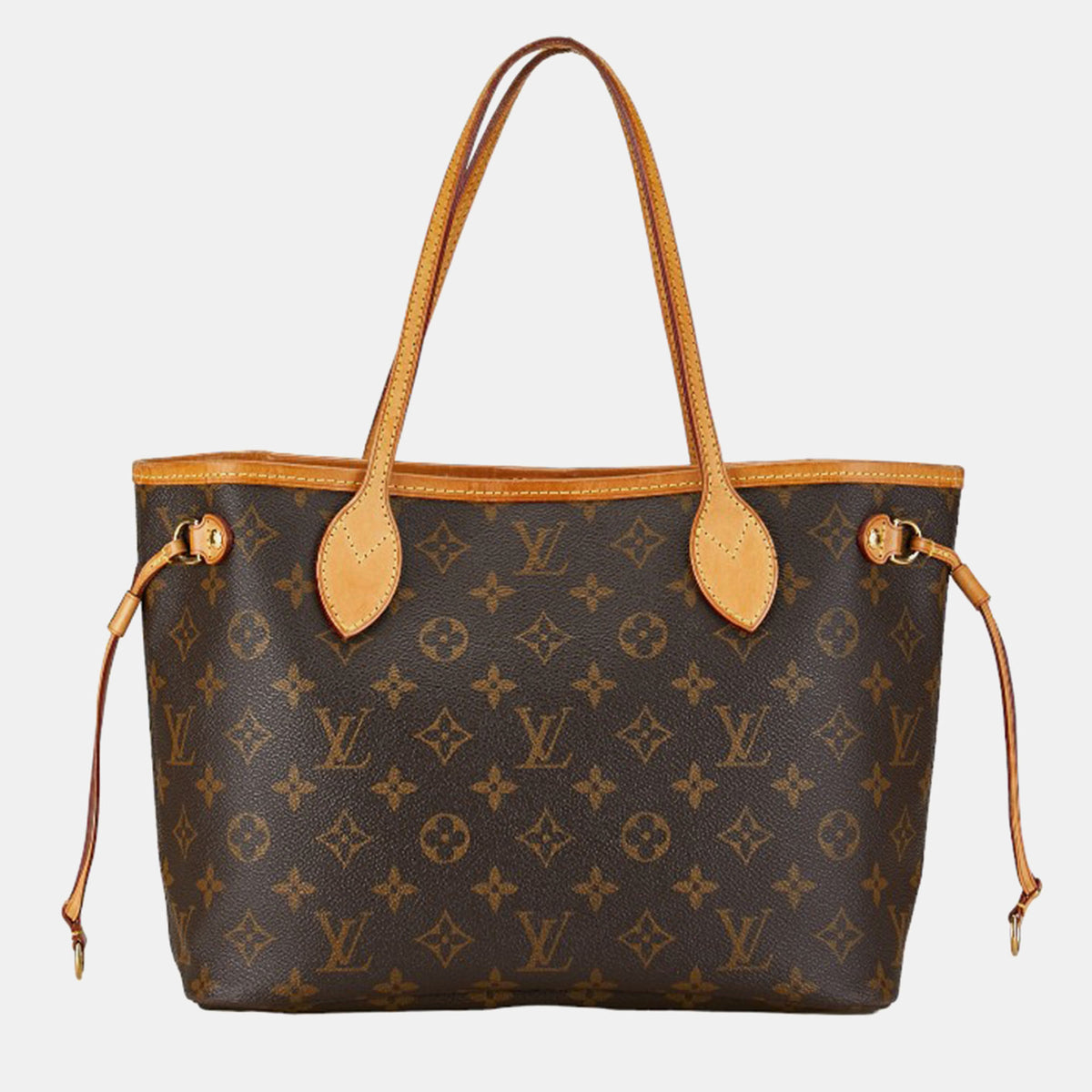 Louis Vuitton Brown Monogram Canvas Neverfull PM Tote Bag