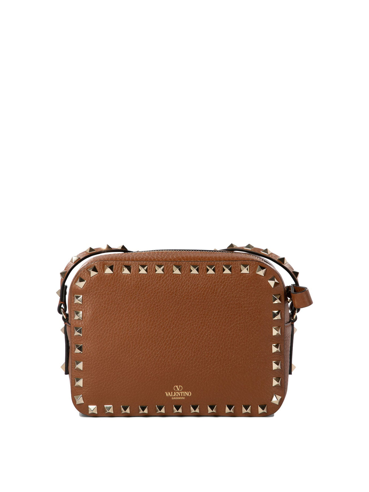 Valentino Garavani Women's "rockstud" Crossbody Bag in Brown | 5W2B0809VSFN58