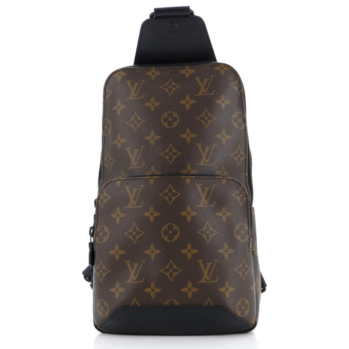 Avenue Sling Bag Macassar Monogram Canvas