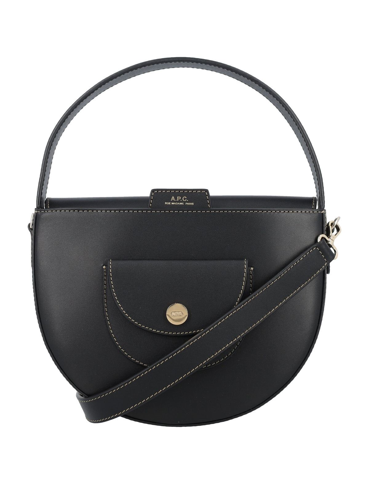A.p.c. Women's Pocket Small Bag in Black | 24AF61845PXAWV Color LZZ