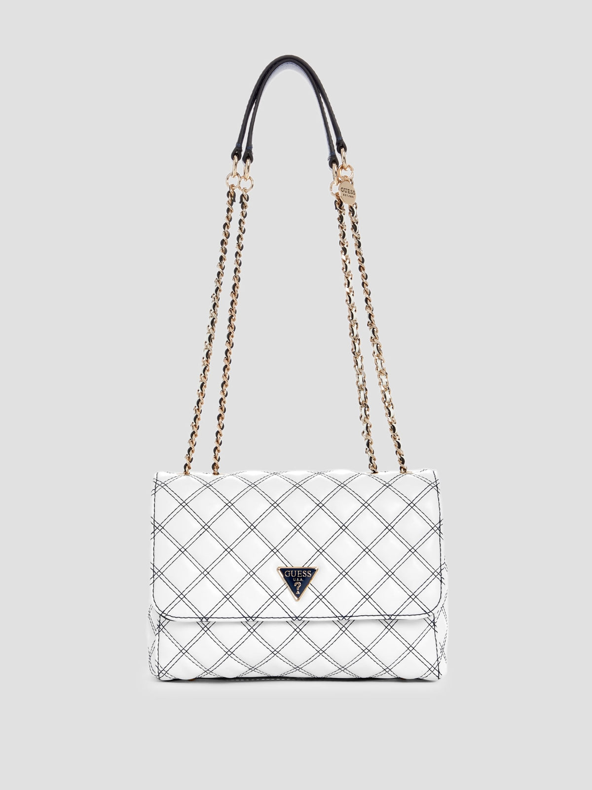 Guess Cruise Vibe Quilted Convertible Bag