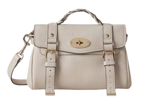 Mulberry Women's Luxurious 100% Leather Bag in Chalk | Size UNI | RL6595 Color W160
