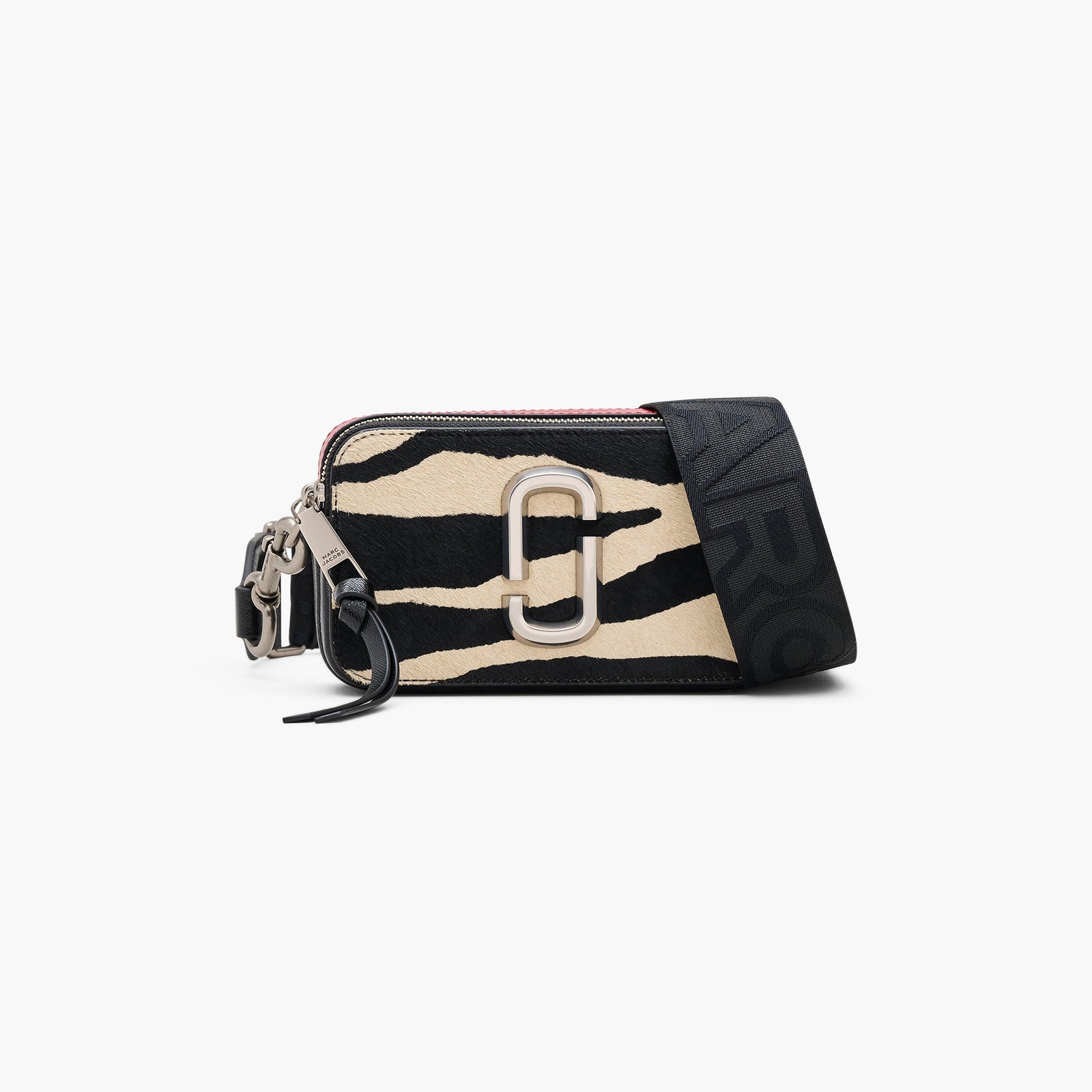 Marc Jacobs The Zebra Haircalf Snapshot Bag in Black/White