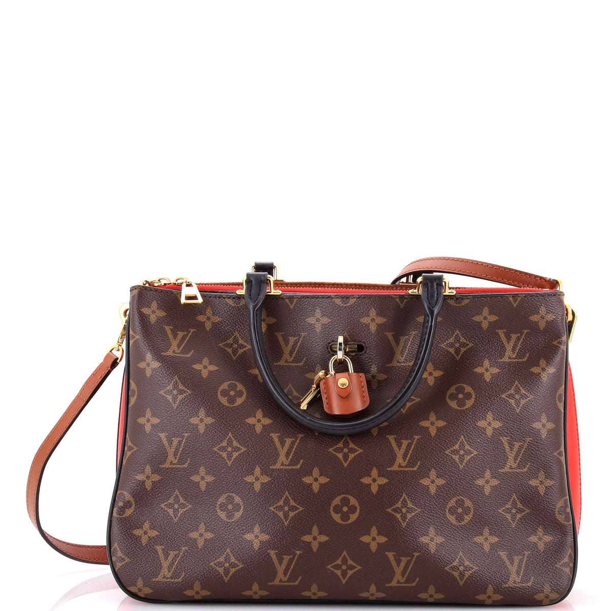 Louis Vuitton Millefeuille Handbag Monogram Canvas and Leather