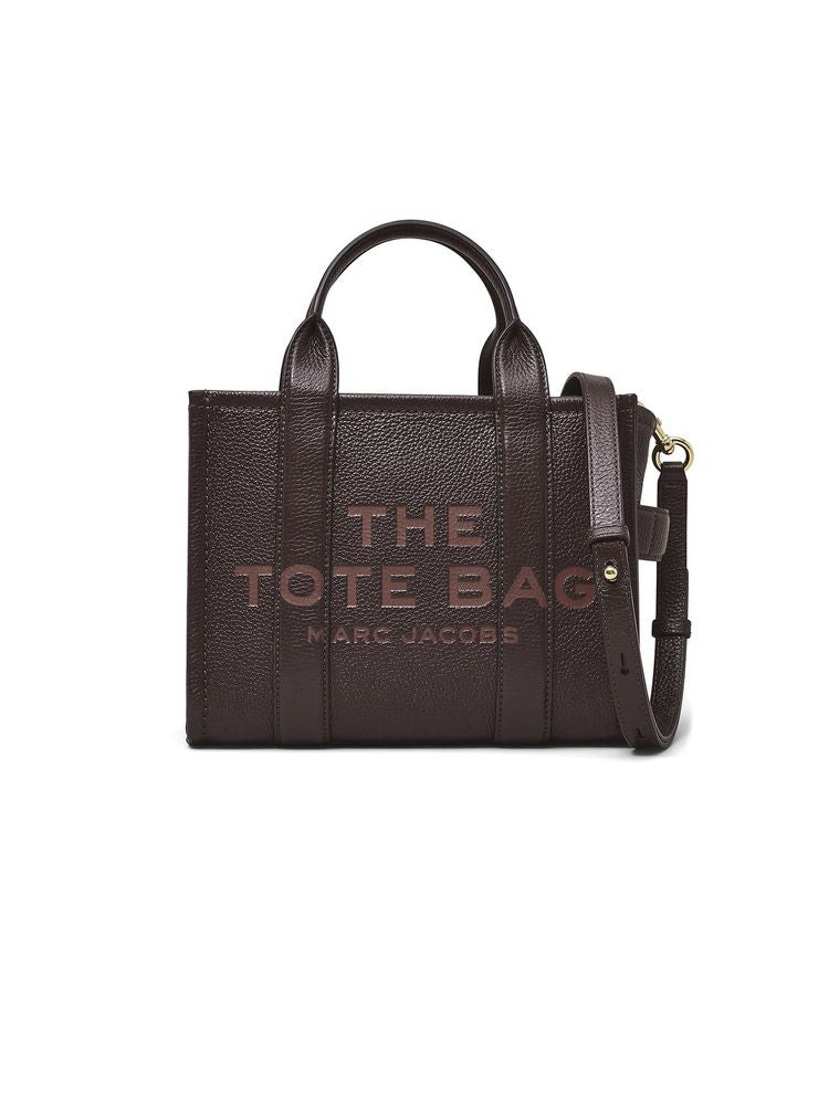 Marc Jacobs Marc Jacobs Babe Top Handle Cow Leather Tote Bag - Brown