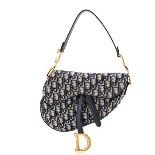 Saddle Handbag Oblique Canvas Medium