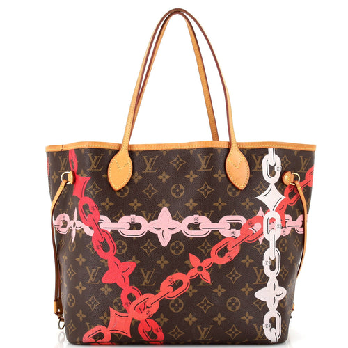 Neverfull NM Tote Limited Edition Bay Monogram Canvas MM